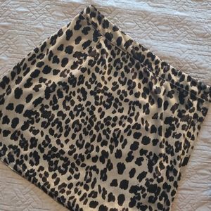 Main Strip Velvet skirt